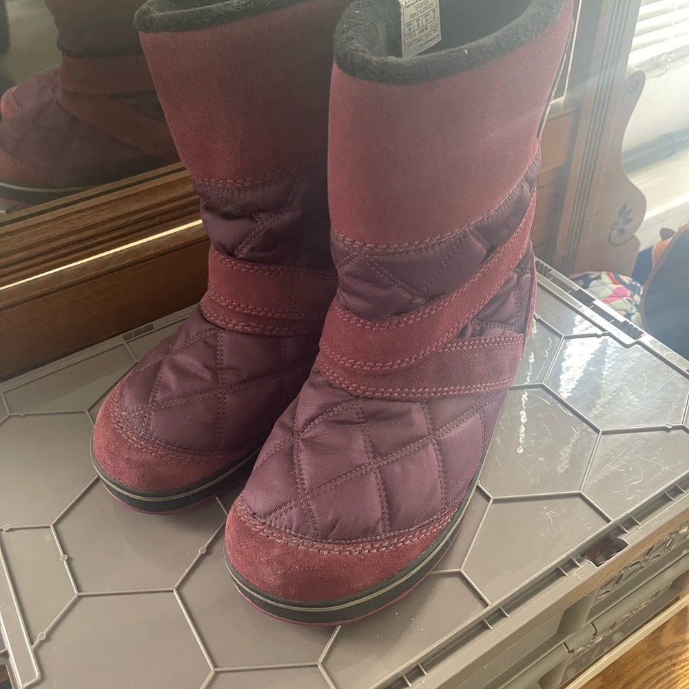 Sorel Women's Quilted Winter Boots - Plum